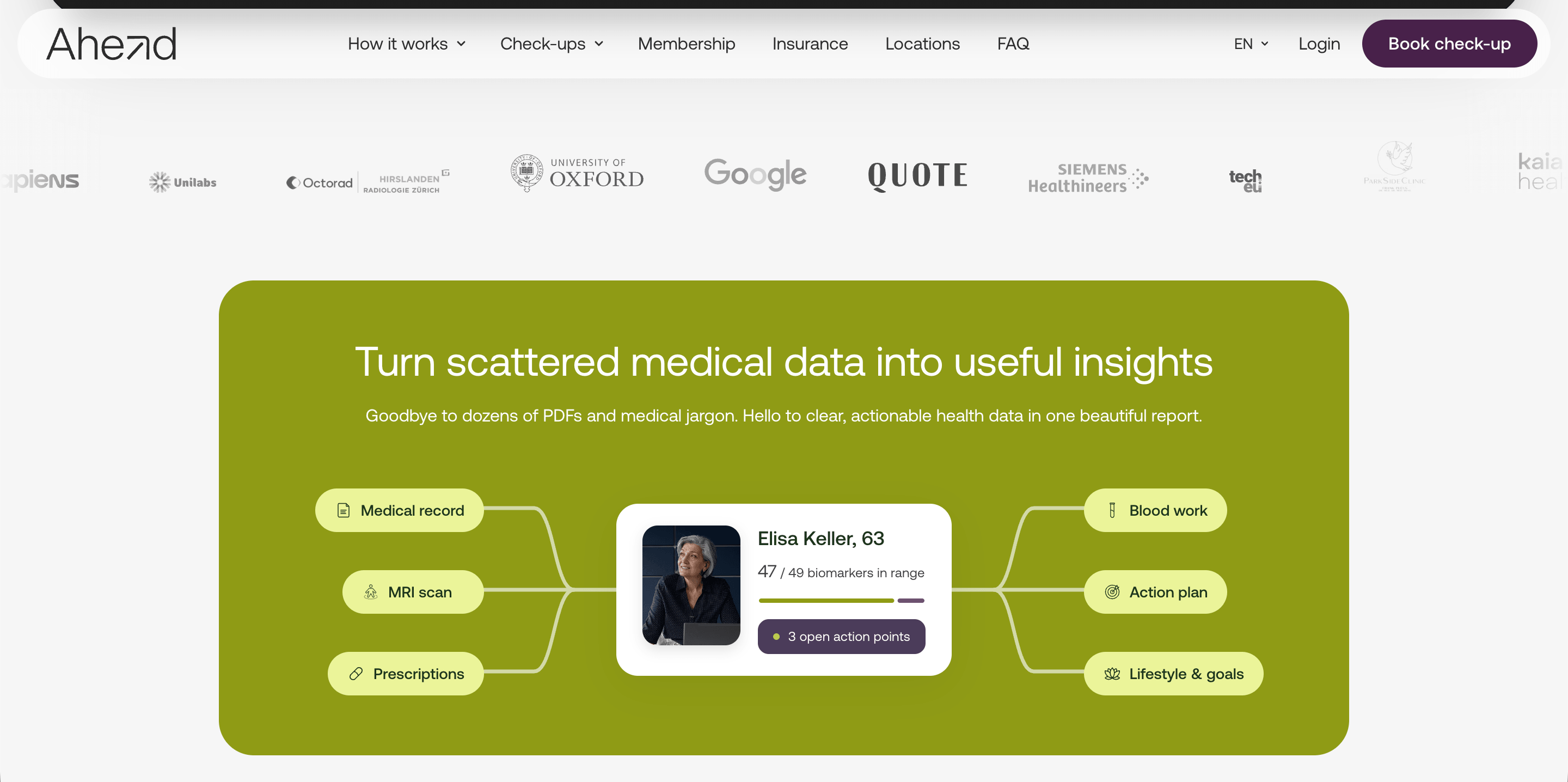Ahead Health screenshot