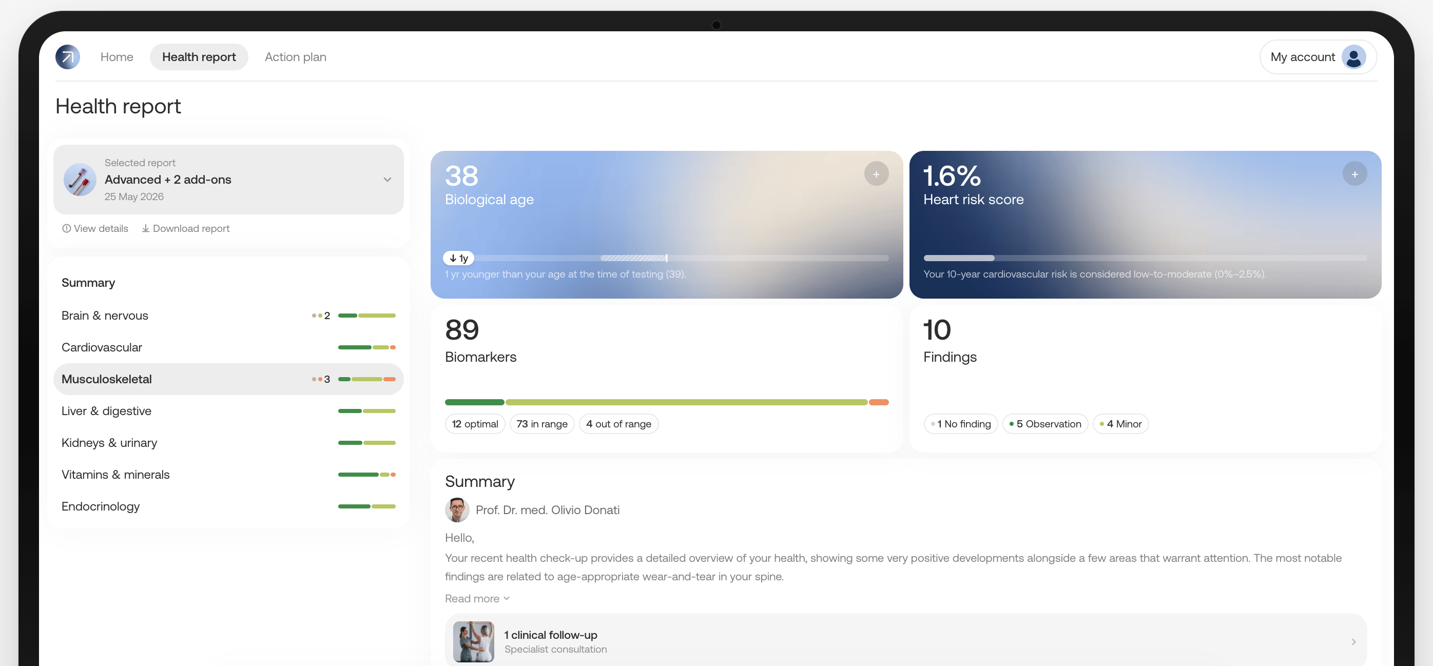 Ahead Health screenshot