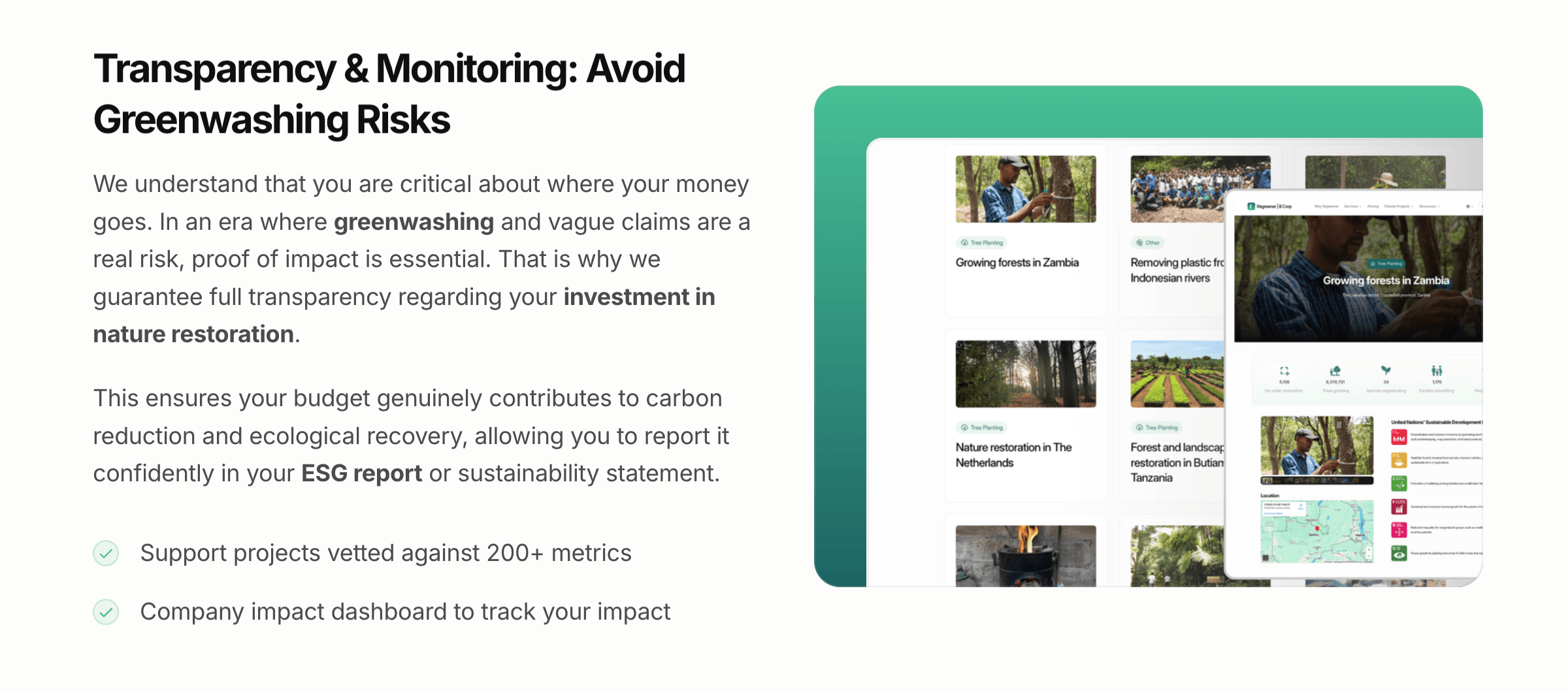 Regreener screenshot